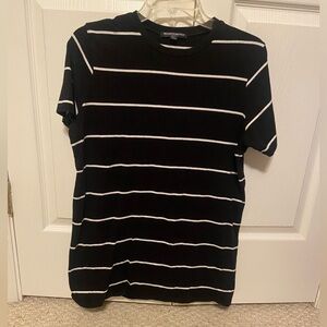 Brandy Melville striped top, one size, measures about a small, basic tee